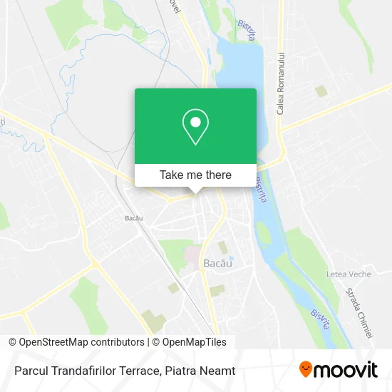 Parcul Trandafirilor Terrace map