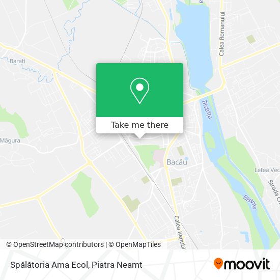 Spălătoria Ama Ecol map