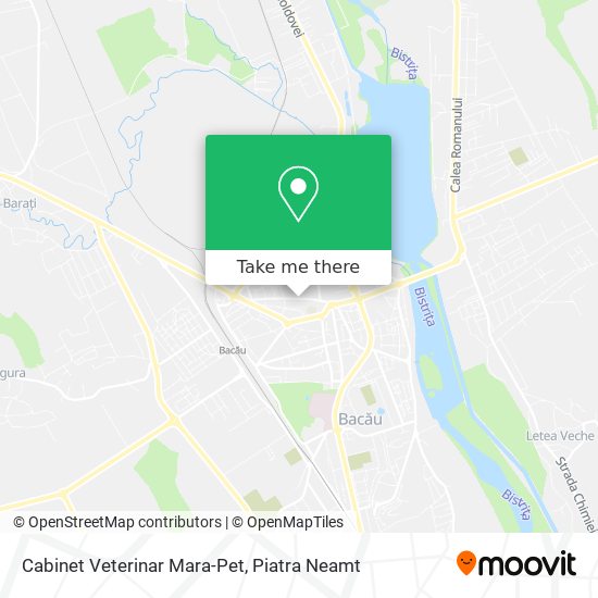 Cabinet Veterinar Mara-Pet map