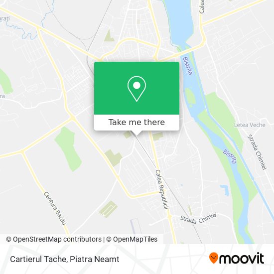 Cartierul Tache map