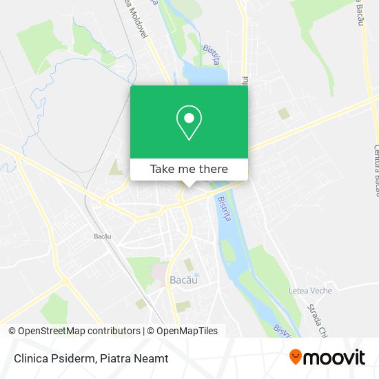 Clinica Psiderm map