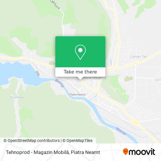 Tehnoprod - Magazin Mobilă map