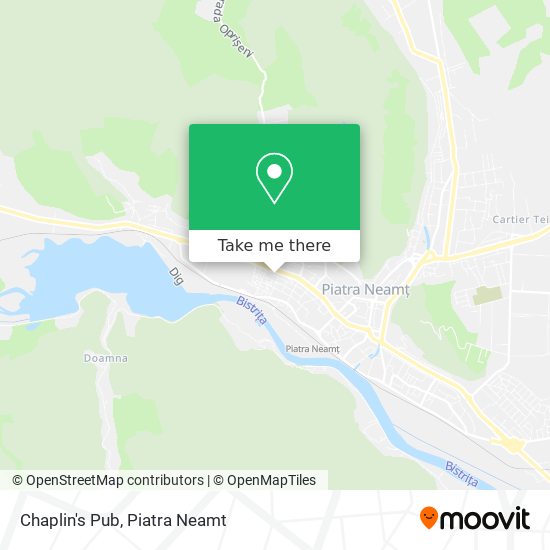 Chaplin's Pub map