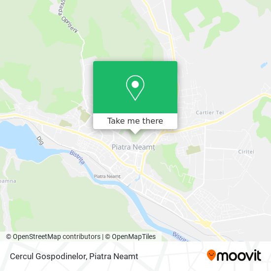 Cercul Gospodinelor map