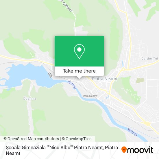 Școala Gimnazială ""Nicu Albu"" Piatra Neamț map