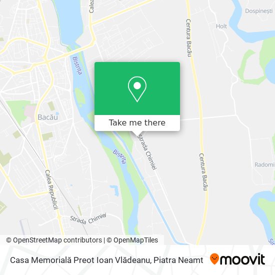 Casa Memorială Preot Ioan Vlădeanu map