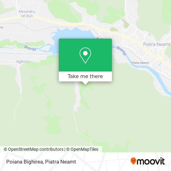 Poiana Bighirea map