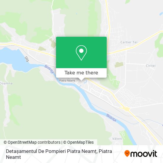 Detașamentul De Pompieri Piatra Neamț map