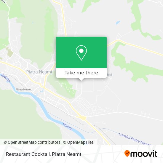 Restaurant Cocktail map