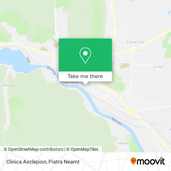 Clinica Asclepion map