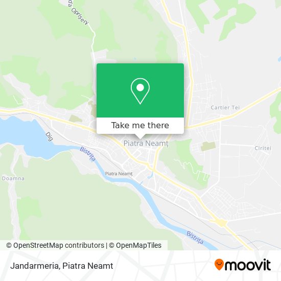 Jandarmeria map