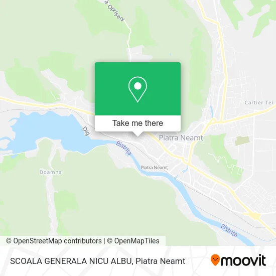 SCOALA GENERALA NICU ALBU map