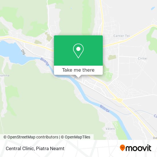 Central Clinic map