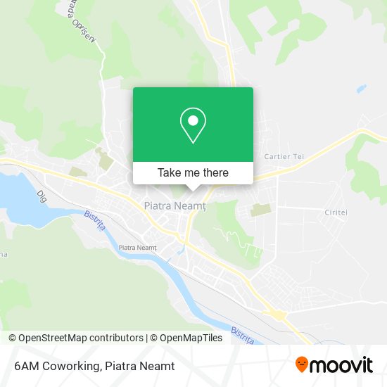 6AM Coworking map