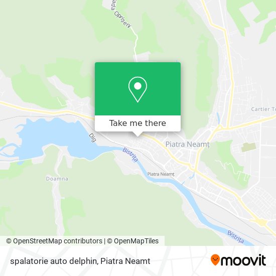 spalatorie auto delphin map