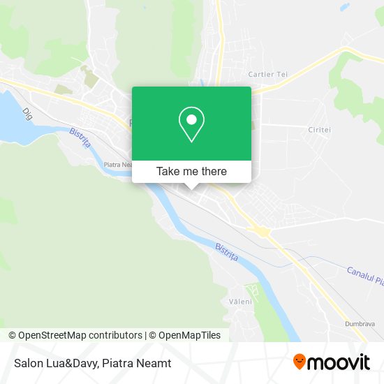 Salon Lua&Davy map