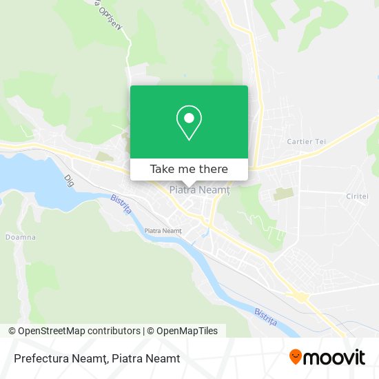 Prefectura Neamţ map
