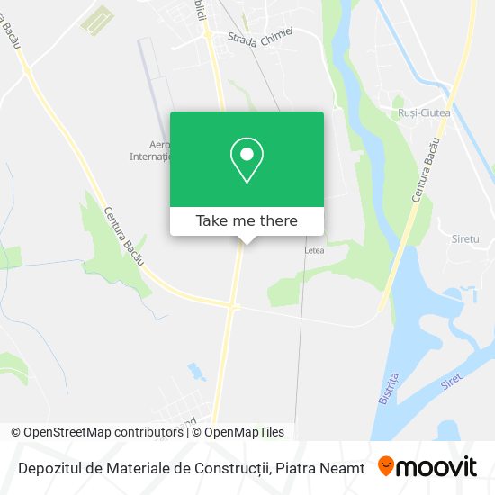 Depozitul de Materiale de Construcții map