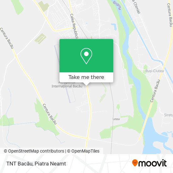 TNT Bacău map