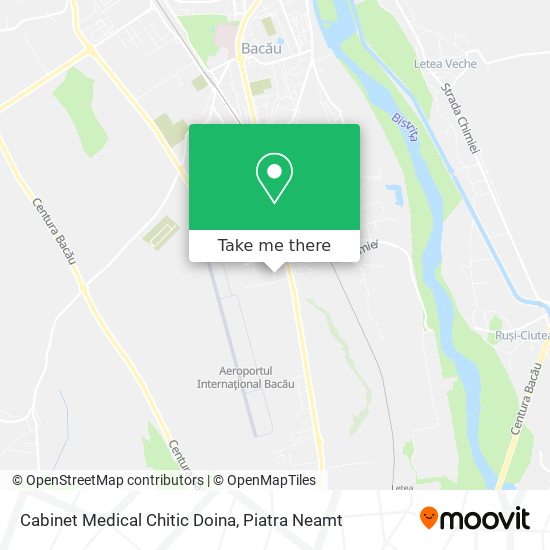 Cabinet Medical Chitic Doina map