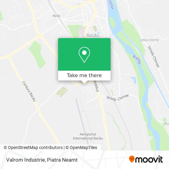 Valrom Industrie map