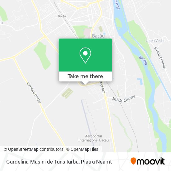 Gardelina-Mașini de Tuns Iarba map
