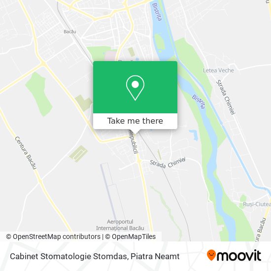 Cabinet Stomatologie Stomdas map