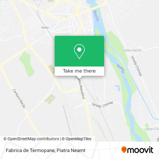 Fabrica de Termopane map
