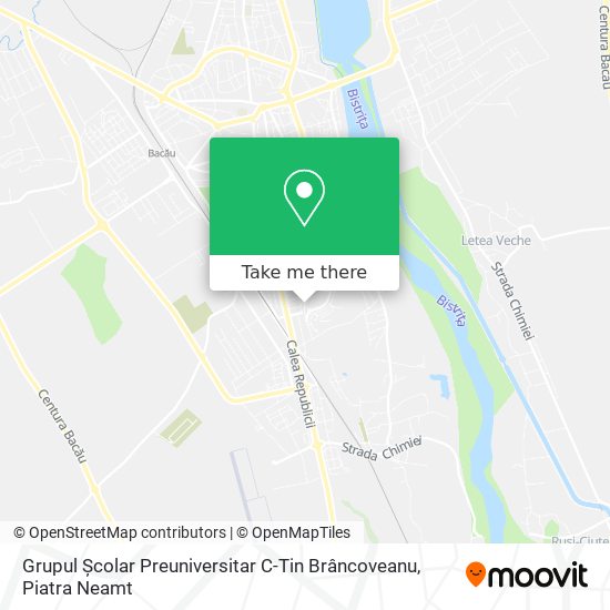 Grupul Școlar Preuniversitar C-Tin Brâncoveanu map