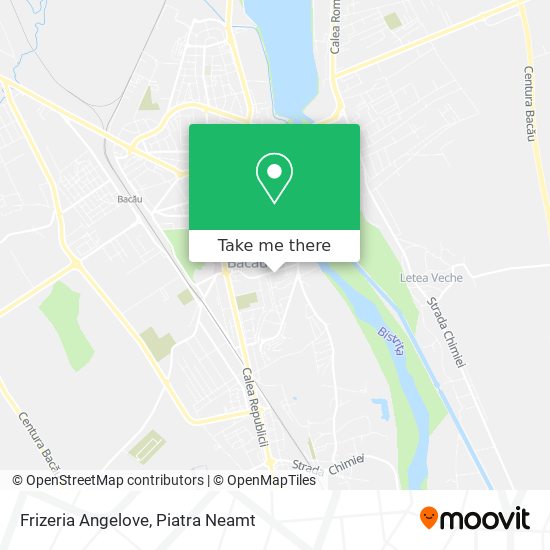Frizeria Angelove map