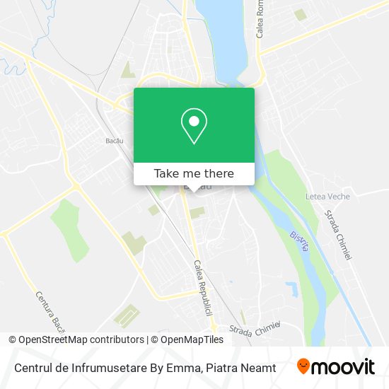 Centrul de Infrumusetare By Emma map