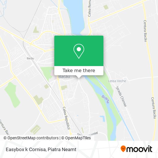 Easybox k Cornisa map