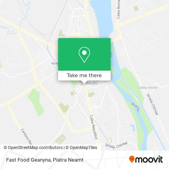 Fast Food Geanyna map