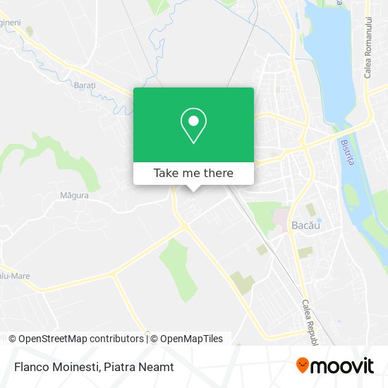 Flanco Moinesti map