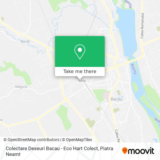 Colectare Deseuri Bacau - Eco Hart Colect map