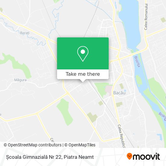 Școala Gimnazială Nr 22 map