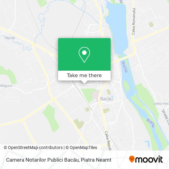 Camera Notarilor Publici Bacău map