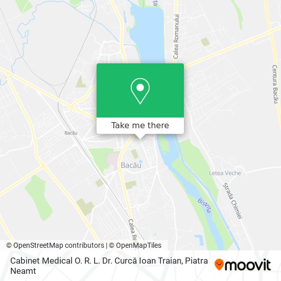 Cabinet Medical O. R. L. Dr. Curcă Ioan Traian map