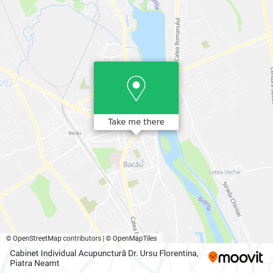 Cabinet Individual Acupunctură Dr. Ursu Florentina map