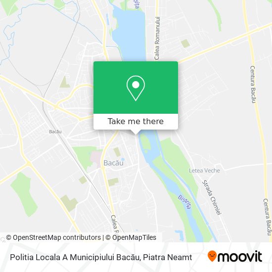Politia Locala A Municipiului Bacău map