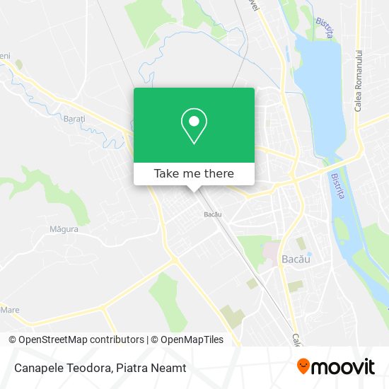 Canapele Teodora map