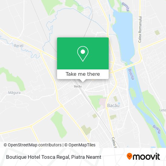 Boutique Hotel Tosca Regal map