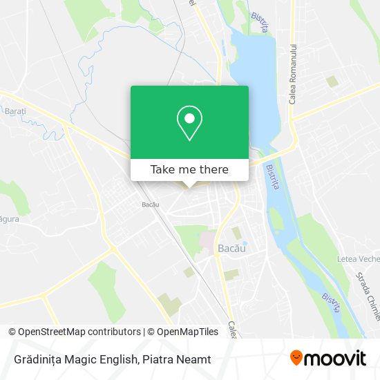 Grădinița Magic English map