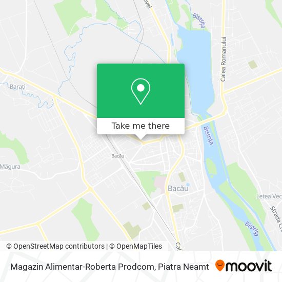 Magazin Alimentar-Roberta Prodcom map