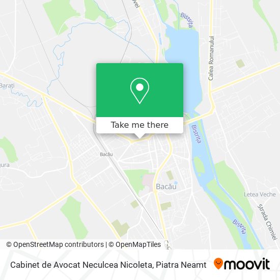 Cabinet de Avocat Neculcea Nicoleta map