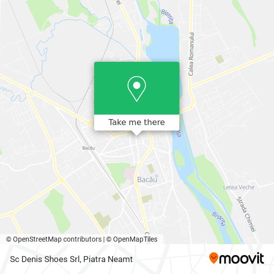 Sc Denis Shoes Srl map