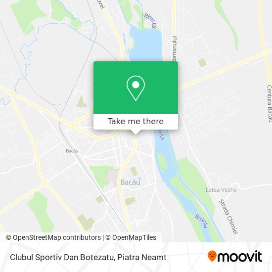 Clubul Sportiv Dan Botezatu map