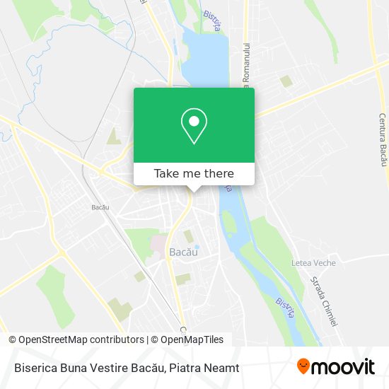 Biserica Buna Vestire Bacău map