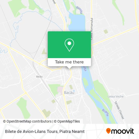 Bilete de Avion-Lilans Tours map