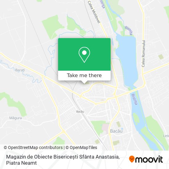Magazin de Obiecte Bisericești Sfânta Anastasia map